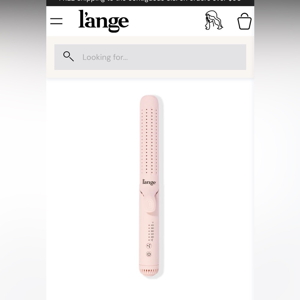L’ange duo flat iron/curling iron